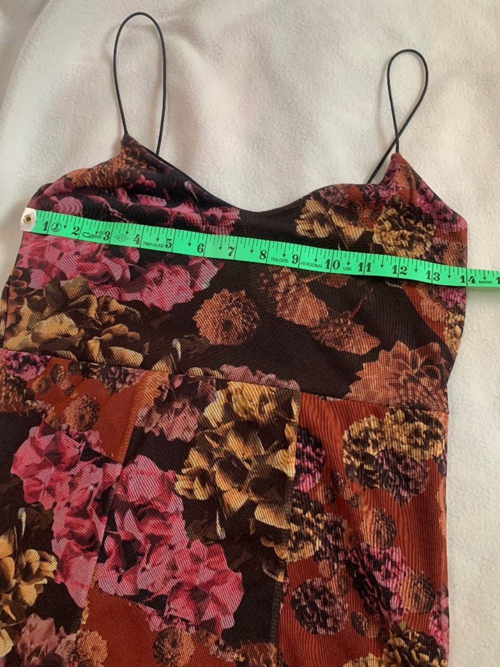 Nasty Gal Brown and Purple Mesh Dress - Picture 7 of 14